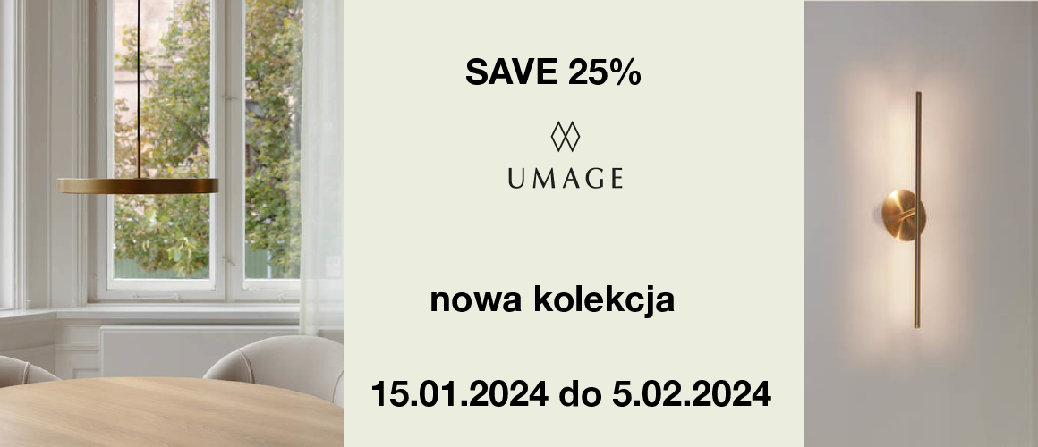 Promocja lamp Umage -25%