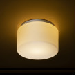 ARANA R 27 lampa sufitowa szkło opalowe/chrom 230V E27 20W IP44 - R13683