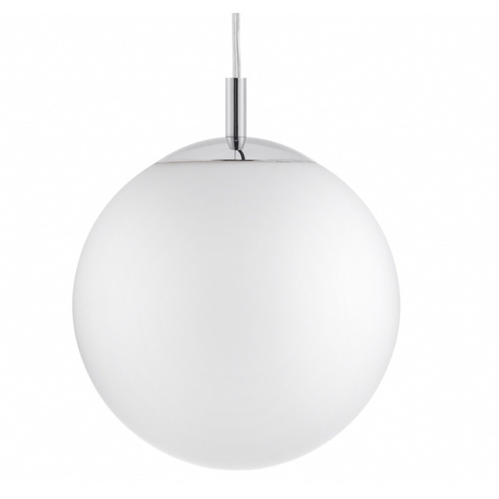 ALUR lampa wisząca 1 x 25W LED E27 chrom, złoty, czarny, klosz szkło biały/transparentny - 10721103