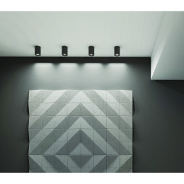 BASIC lampa sufitowa tuba czarna Ø 9 cm, H12,5cm C0068 BASIC lampa sufitowa tuba czarna Ø 9 cm, H12,5cm C0068