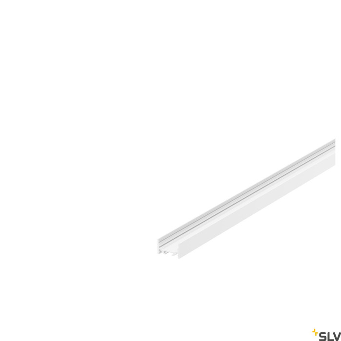 GRAZIA 20, profil natynkowy, LED, płaski, gładki, 3m, kolor biały