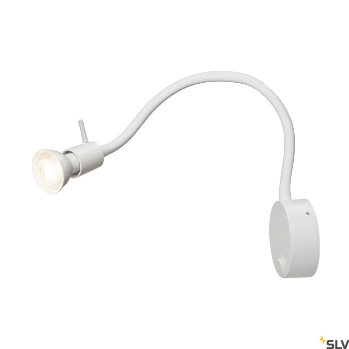 DIO FLEX PLATE QPAR51 WL, lampa ścienna natynkowa, kolor biały