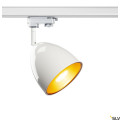 3~ PARA CONE 14 QPAR51 lampa do systemu, 3-fazowego kolor biały/złoty z adapterem 3-fazowym