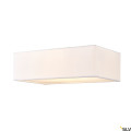 ACCANTO SQUARE E27, lampa sufitowa natynkowa, kolor biały