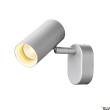 NOBLO I lampa sufitowa i ścienna tuba regulowana srebrna LED 2700K metalowa - 1002971