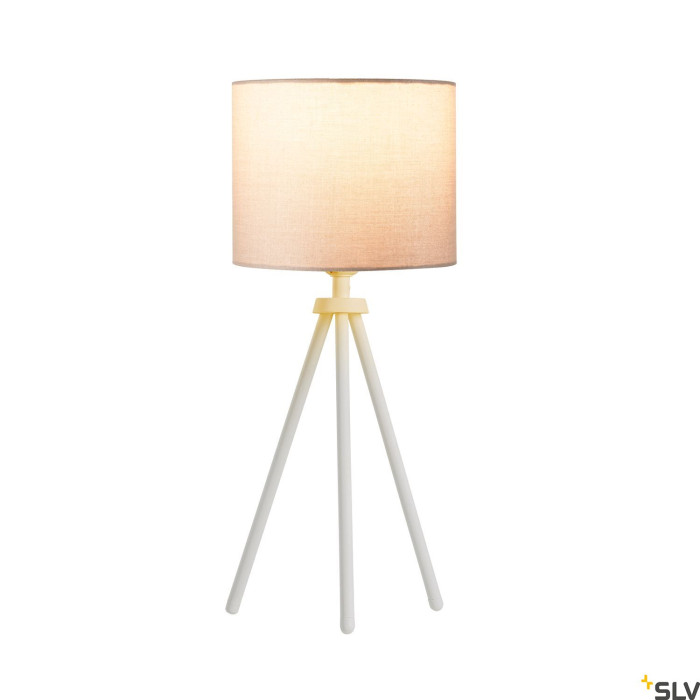 FENDA podstawa lampy stołowej II E27, lampa stołowa, kolor biały, bez klosza