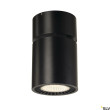 SUPROS LED lampa sufitowa, okrągła, tuba, 36W, 3000K, 3380 lm, CRI90, 60°, kolor czarny, ruchoma - 1003283