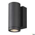 ENOLA ROUND S, single lampa ścienna natynkowa LED, kolor antracytowy
