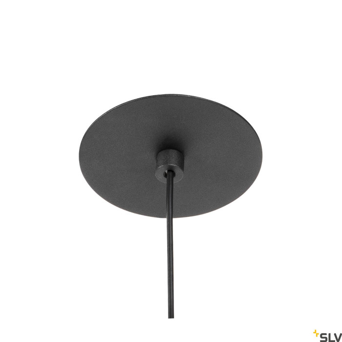 HELIA AMBIENT 35, lampa wisząca LED, kolor czarny, bez rozety