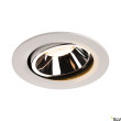NUMINOS® MOVE DL L, wewnętrzna oprawa sufitowa wpuszczana LED, biała/chrom 2700 K 20° obrotowa i pochylana - 1003639