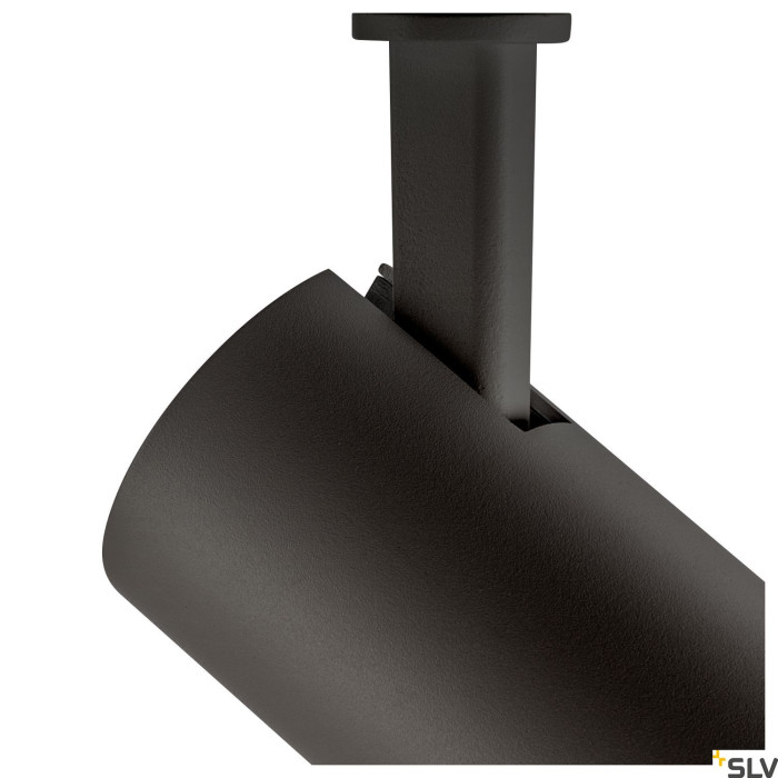 3~ NUMINOS® PHASE S, lampa z systemem 3-fazowym, czarna/czarna 2700 K 34°