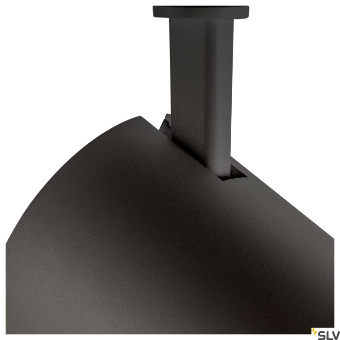 3~ NUMINOS® PHASE L, lampa z systemem 3-fazowym, czarna/czarna 2700 K 24°