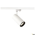 3~ NUMINOS® PHASE L, lampa z systemem 3-fazowym, biała/czarna 4000 K 24°