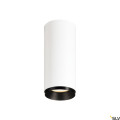 NUMINOS® CL DALI S, wewnętrzna oprawa sufitowa natynkowa LED, biała/czarna 3000 K 36°