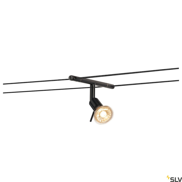 SYROS, lampa linkowa do niskonapięciowego systemu linkowego TENSEO, QR-C51, kolor czarny - 139100