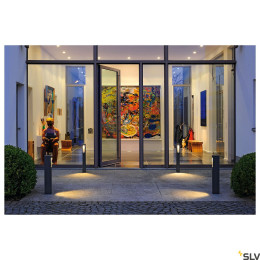 SLOTBOX 70 lampa podłogowa zewnętrzna, LED, 3000K, IP44, kwadratowa, antracytowa, D/S/W 12/7/ 70, 4W - 232145