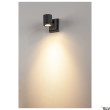 MYRA WALL lampa ścienna i sufitowa, jednopunktowa, QPAR51, IP55, antracyt, maks.50W - 233105