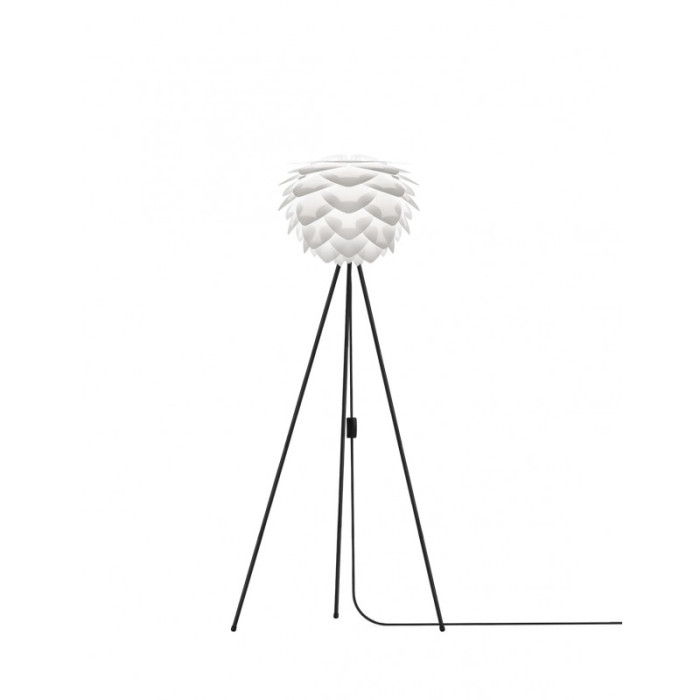 Lampa klosz Silvia mini White Ø 32 cm, wys.24,5 cm biały, wisząca, stojąca, kinkiet - 02009
