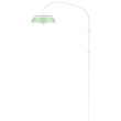 Lampa klosz Cuna Ø 38 cm, wys.16 cm miętowy zielony, do lampa wisząca - 02036