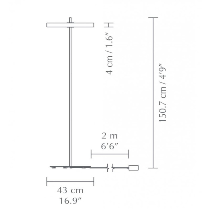 Lampa stojąca Asteria Floor forest green Ø 43 cm, wys. 150,7 cm, ciemny zielony, ściemniana, podłogowa - 02339 Lampa stojąca Asteria Floor forest green Ø 43 cm, wys. 150,7 cm, ciemny zielony, ściemniana, podłogowa - 02339