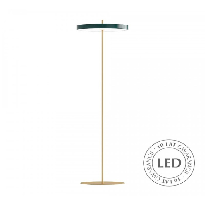 Lampa stojąca Asteria Floor forest green Ø 43 cm, wys. 150,7 cm, ciemny zielony, ściemniana, podłogowa - 02339 Lampa stojąca Asteria Floor forest green Ø 43 cm, wys. 150,7 cm, ciemny zielony, ściemniana, podłogowa - 02339