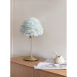 Lampa klosz z piór Eos Evia Mini do lampa wisząca, stojąca, stołowa jasny niebieski Ø 30 cm - 02488