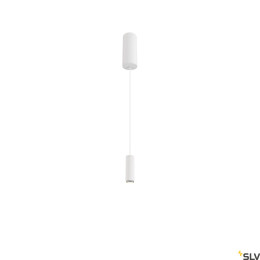 LALU® lampa wisząca baza Mix&Match, LED 9,5 W, ściemniana, biała tuba LALU® lampa wisząca baza Mix&Match, LED 9,5 W, ściemniana, biała tuba
