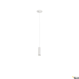 LALU® lampa wisząca wpuszczana baza Mix&Match LED 9,5 W, 3000 K, ściemniana, biała tuba LALU® lampa wisząca wpuszczana baza Mix&Match LED 9,5 W, 3000 K, ściemniana, biała tuba